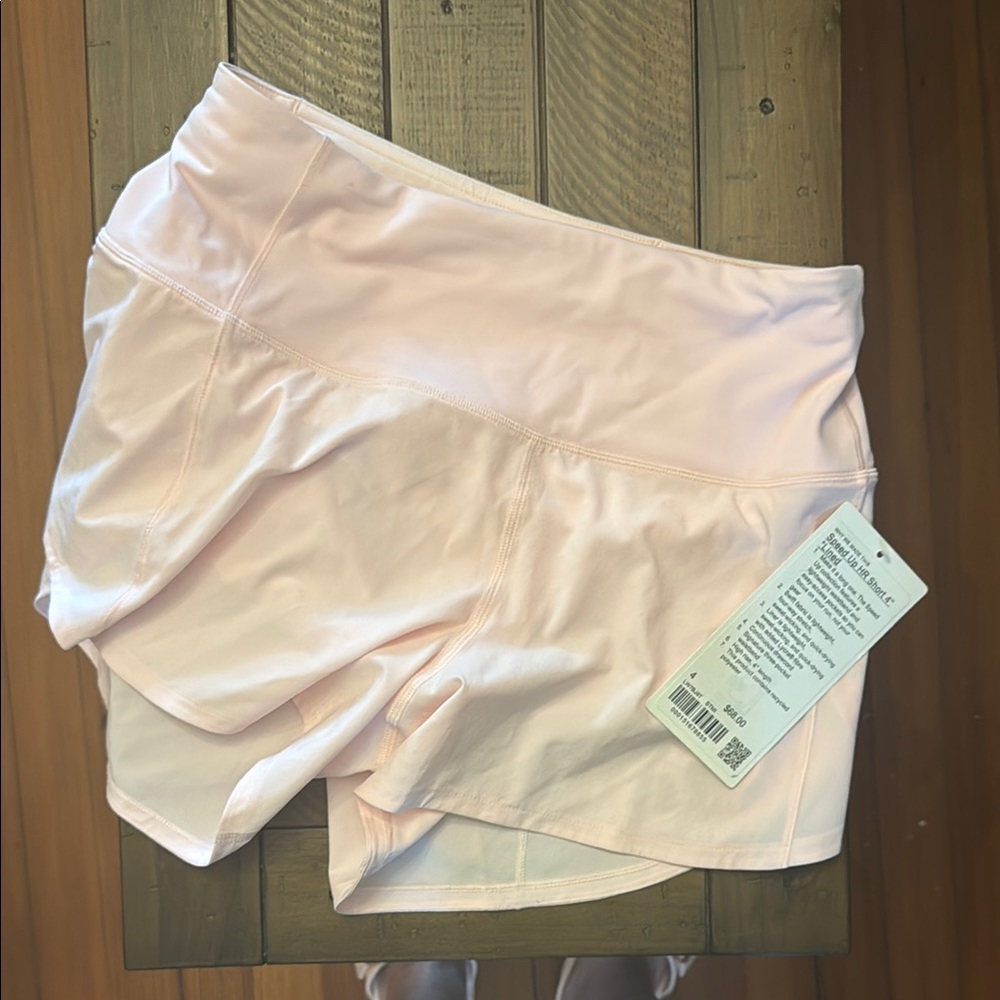 lululemon athletica Light Pink Athletic Shorts